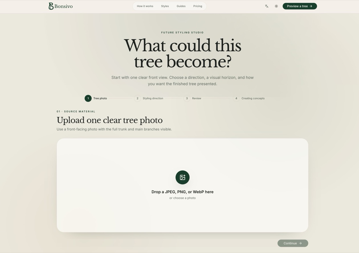 Bonsivo screenshot