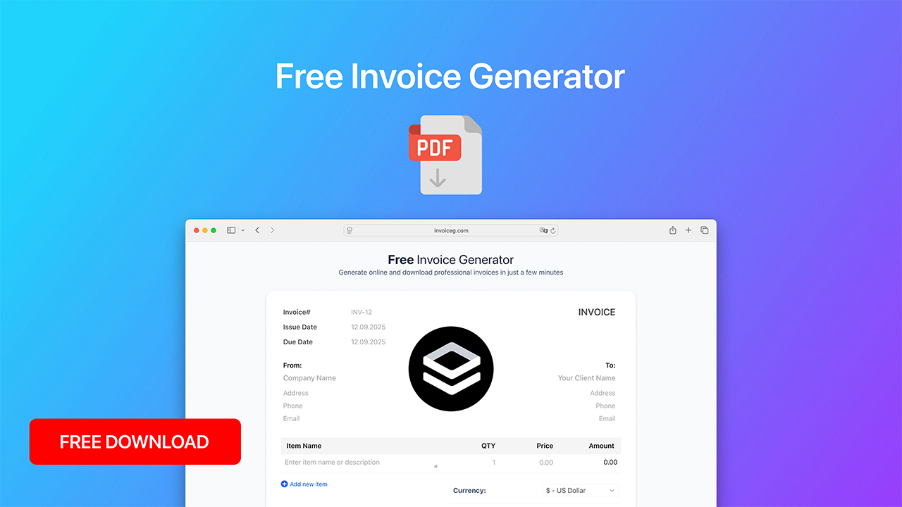 InvoiceG screenshot