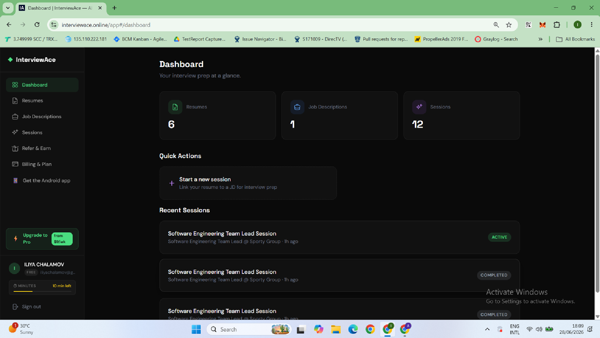 InterviewAce screenshot