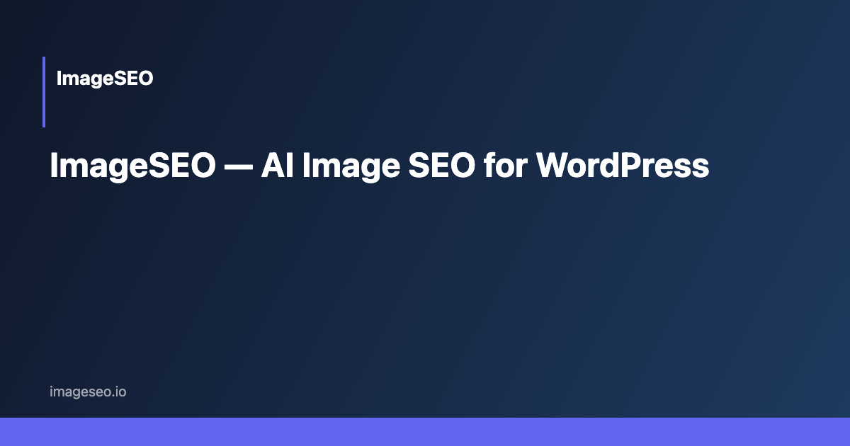 ImageSEO screenshot