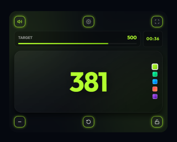 Online Tasbih Counter (OTC) screenshot
