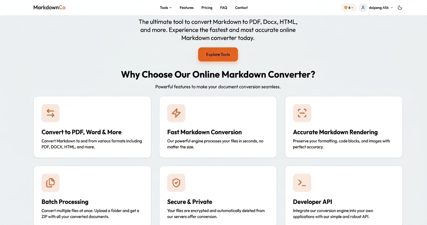 Markdown Converter Pro screenshot