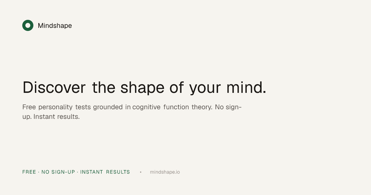 Mindshape screenshot