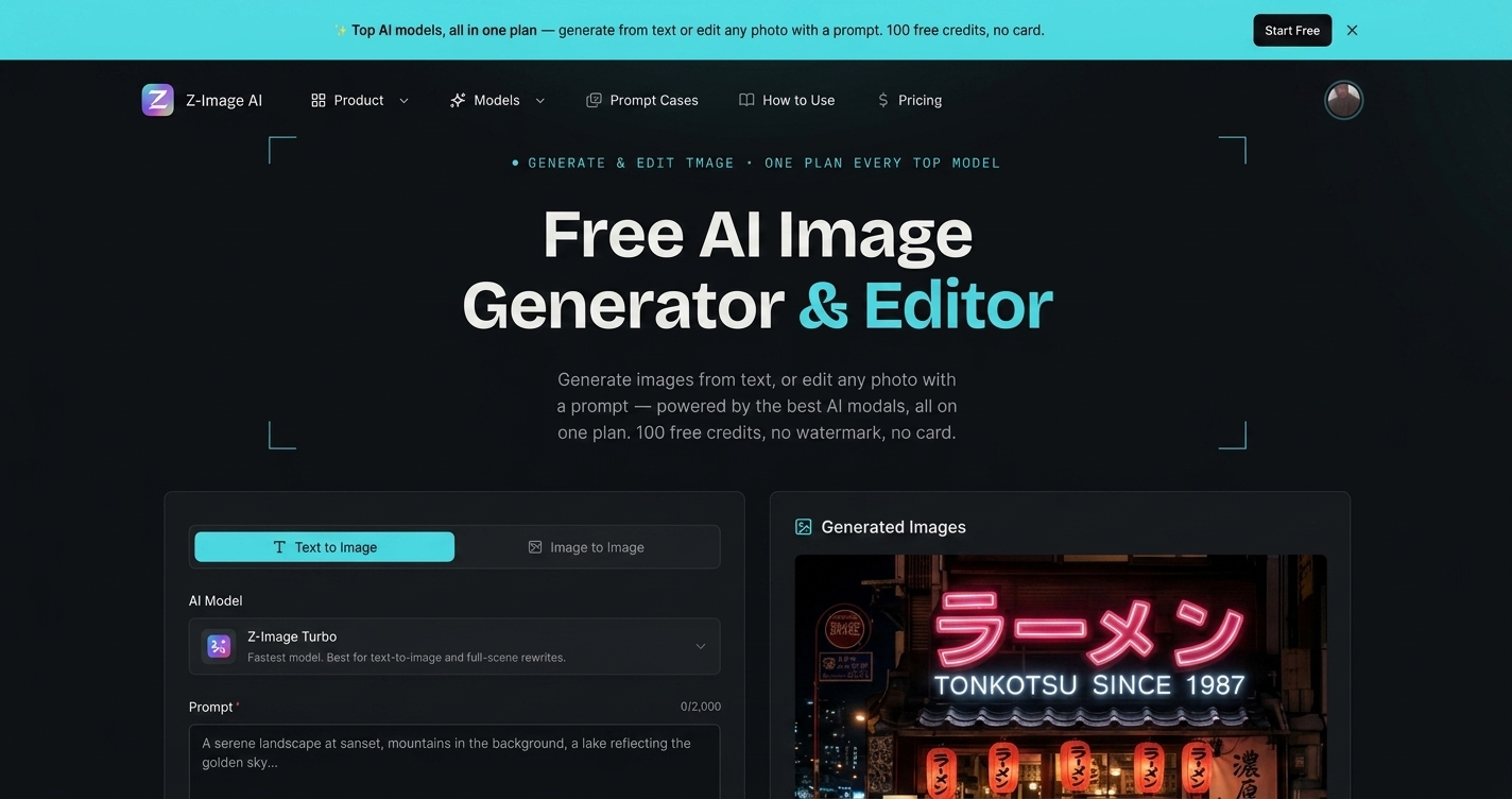 Z Image AI screenshot