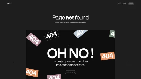 404s.design screenshot