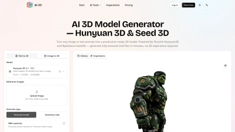 ai-3d.org screenshot