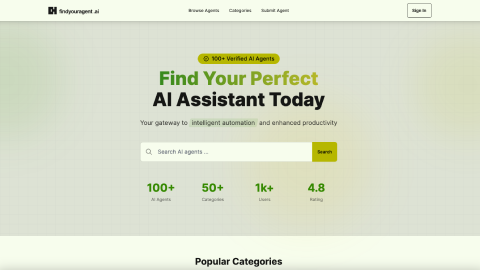 FindYourAgent.ai screenshot
