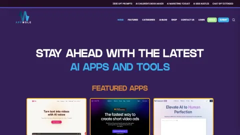 AppMole.com screenshot