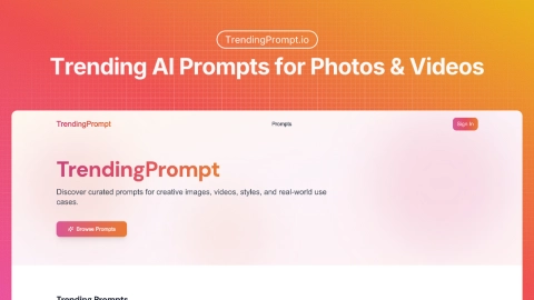 trendingprompt.io screenshot