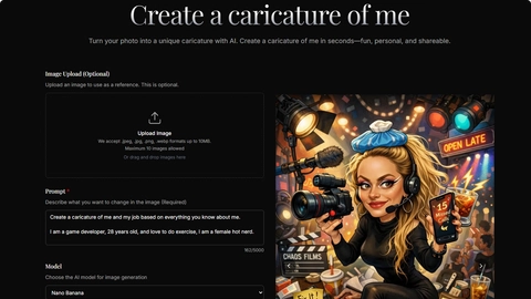 createacaricatureofme.live screenshot