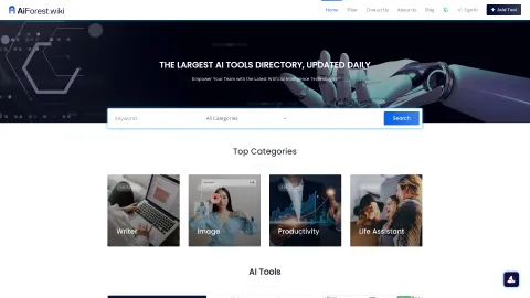 AIForest.wiki screenshot