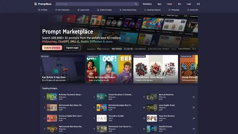 PromptBase.com screenshot