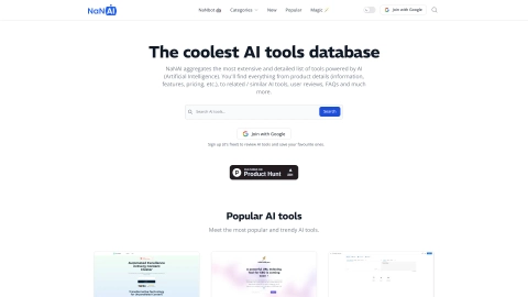 NanAI.tools screenshot