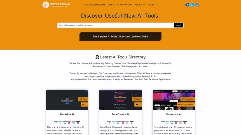 anyaitools.com screenshot