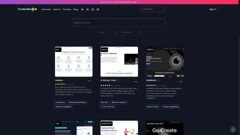 PoweredbyAI.app screenshot