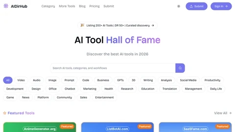 aidirhub.com screenshot