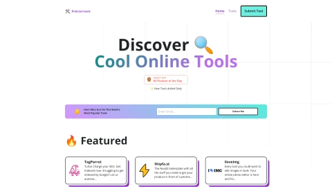FindCool.tools screenshot