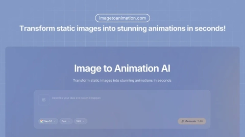 imagetoanimation.com screenshot