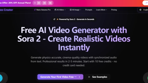 aisora2.com screenshot
