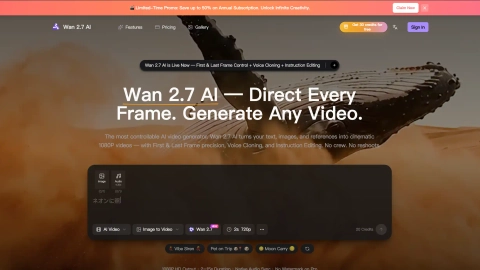 wan27ai.net screenshot