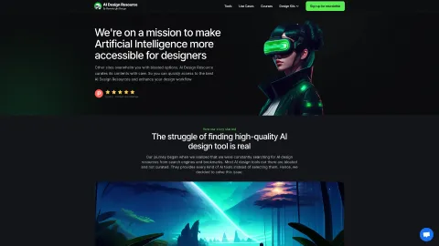 AIDesignResources.com screenshot