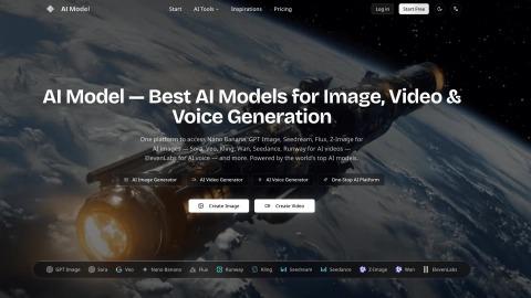 ai-model.app screenshot