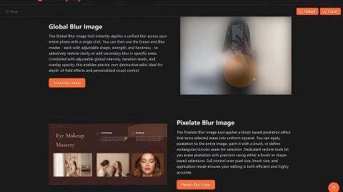 blur-image.org screenshot