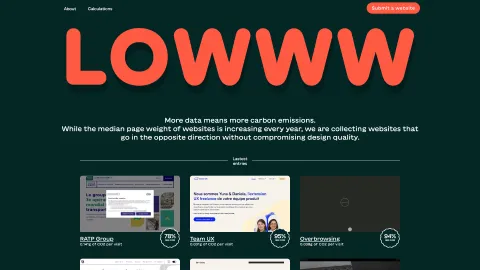 Lowww.directory screenshot