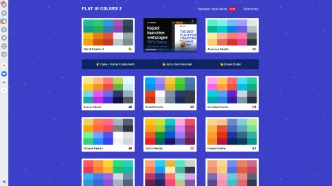 FlatUIColors.com screenshot