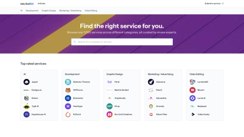 ServiceList.io