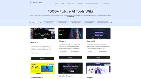 FutureAIWiki.com screenshot