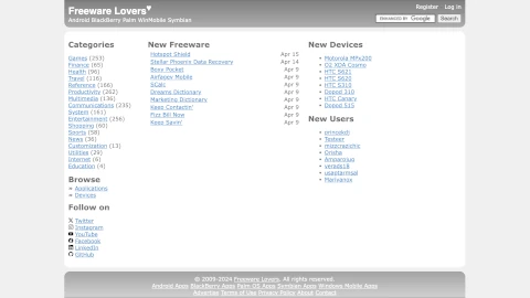 FreewareLovers.com screenshot