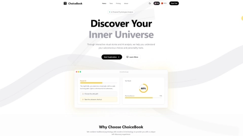 choicebook.app screenshot
