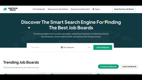 JobsPortalWatch.com screenshot