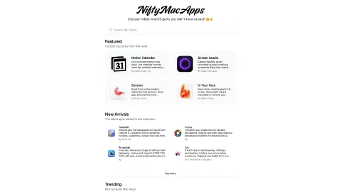 NiftyMacApps.com screenshot