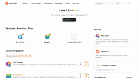 launch01.com screenshot