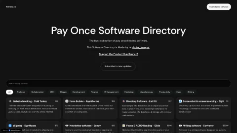 AllOnce.co screenshot