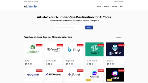 AIListo.com screenshot
