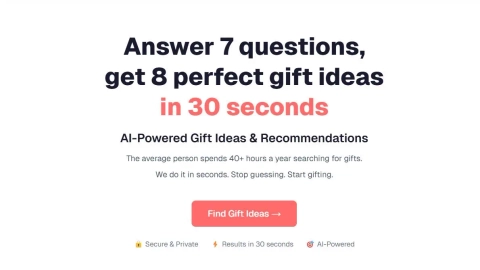 discovergiftideas.com screenshot