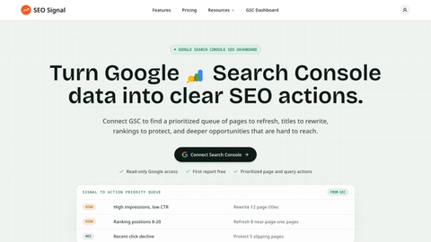 seosignal.app screenshot