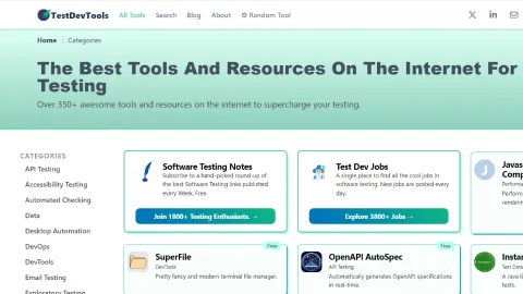 TestDev.tools
