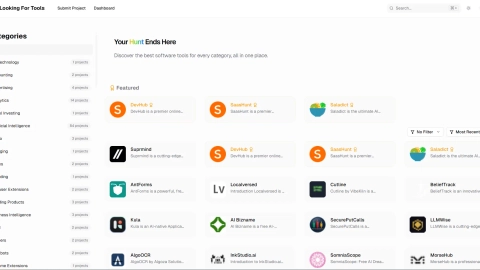 lookingfortools.com screenshot