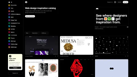 curated.design screenshot